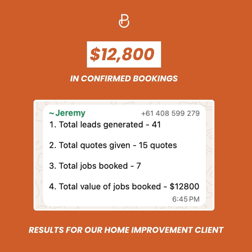 Booking value results